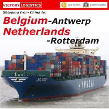 Seefracht Versand nach Antwerpen (Belgien), Rotterdam (Niederlande) mit Billigem Versand - Versand